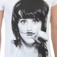 Tee Shirt Little Eleven Paris Perry SS Mixte (Garçon / Fille) Katy Perry Blanc