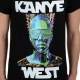 Tee Shirt Little Eleven Paris Kanye SS Mixte (Garçon / Fille) Noir