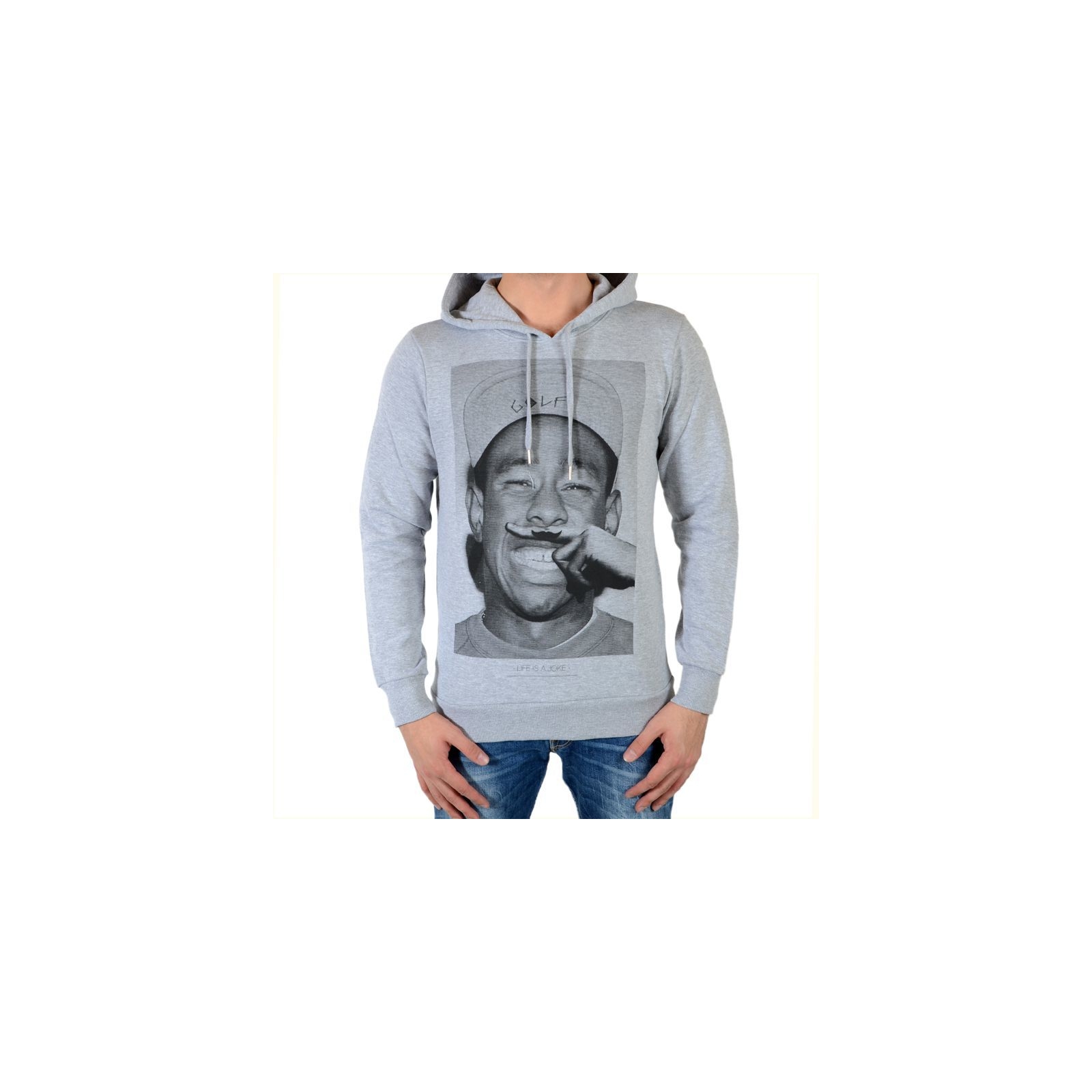 Sweat Eleven Paris Tyler HD Tyler Gris Chiné