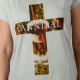 Tee Shirt Eleven Paris Damical Deep Dye Wind Gris