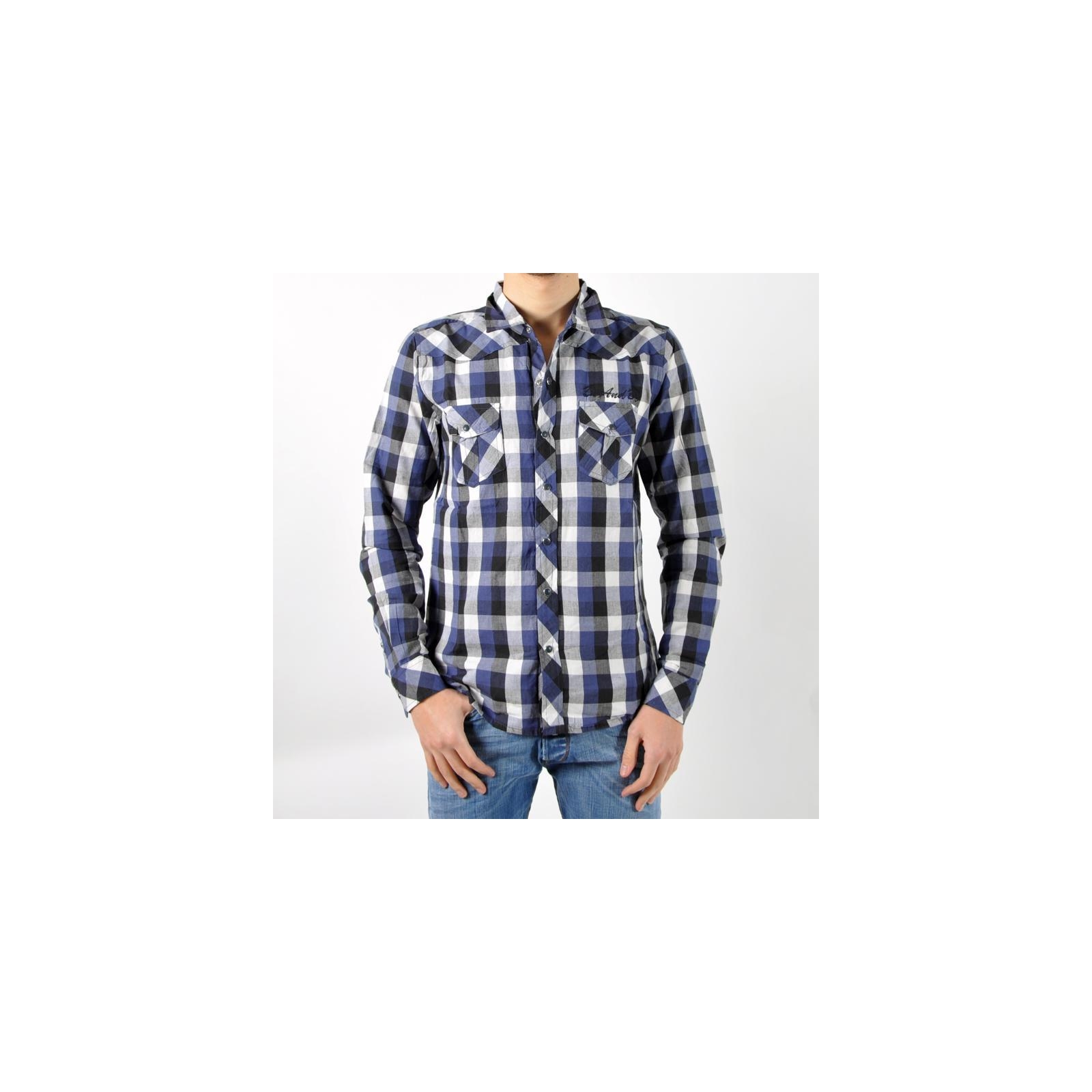 Chemise Be and Be Touchdown Bleue