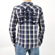Chemise Be and Be Touchdown Bleue