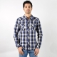 Chemise Be and Be Touchdown Bleue