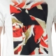 Tee Shirt Ben Sherman Flag Print MB10479 Snox Blanc
