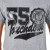 T-Shirt be and Be Touchdown 55-Grey / Black