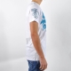 T-Shirt Be and Be Touchdown 55 White / Turquoise