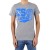 T-Shirt Be and Be Touchdown 55 Gris / Bic