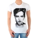 Tee Shirt Little Eleven Paris Berty SS Mixte (Garçon / Fille) Robert Pattinson Blanc
