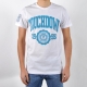 T-Shirt be and Be Touchdown 1955 White / Turquoise
