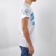 T-Shirt be and Be Touchdown 1955 Blanc / Turquoise