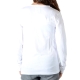 Tee Shirt Little Eleven Paris Kate LS Kate Moss Mixte (Garçon / Fille) Blanc M99