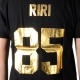 Tee Shirt Little Eleven Paris Riri SS Mixte (Garçon / Fille) Noir