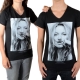 Tee Shirt Little Eleven Paris Kate Moss SS Kate Moss Mixte (Garçon / Fille) Noir