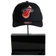 Casquette Mitchell and Ness Miami Heats Logo Rouge