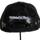 Casquette Mitchell and Ness Miami Heats Logo Rouge