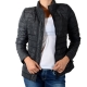Doudoune Le Temps Des Cerises Python Noir All Over