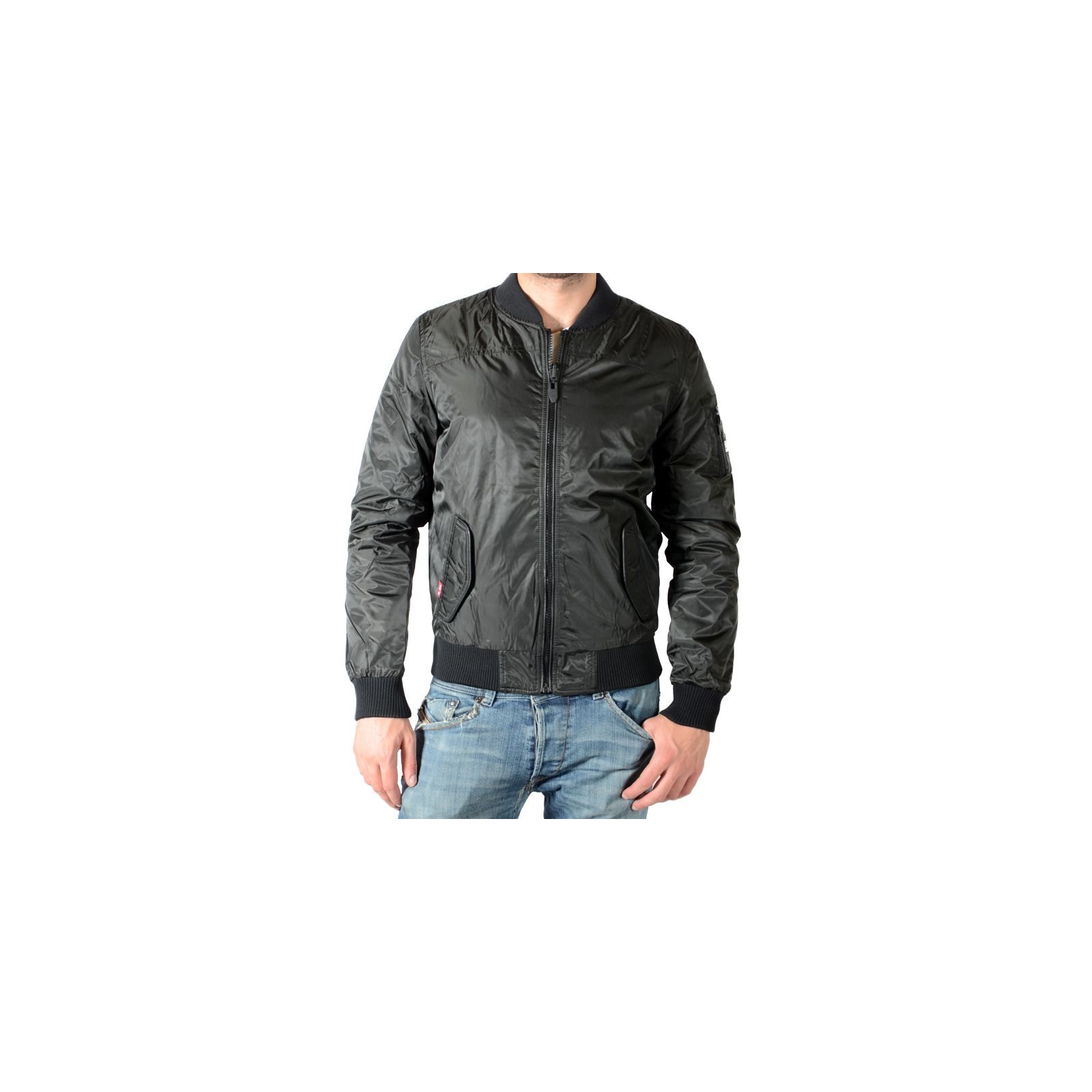 Blouson Redskins Miller Fighter Noir / Army Reversible