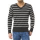 Pull RG 512 S52087 Anthracite / Blanc