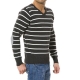 Pull RG 512 S52087 Anthracite / Blanc