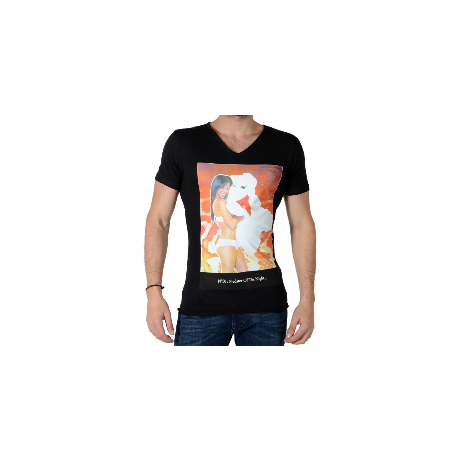 Tee Shirt Eleven Paris N50 M Noir