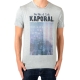 Tee Shirt Kaporal Enfant Leder Grey Melanged