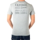 Tee Shirt Kaporal Enfant Leder Grey Melanged