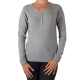 Pull Pascal Morabito Touché Cachemire PMF 07 Gris