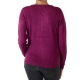 Pull Pascal Morabito Touché Cachemire PMF 07 Aubergine