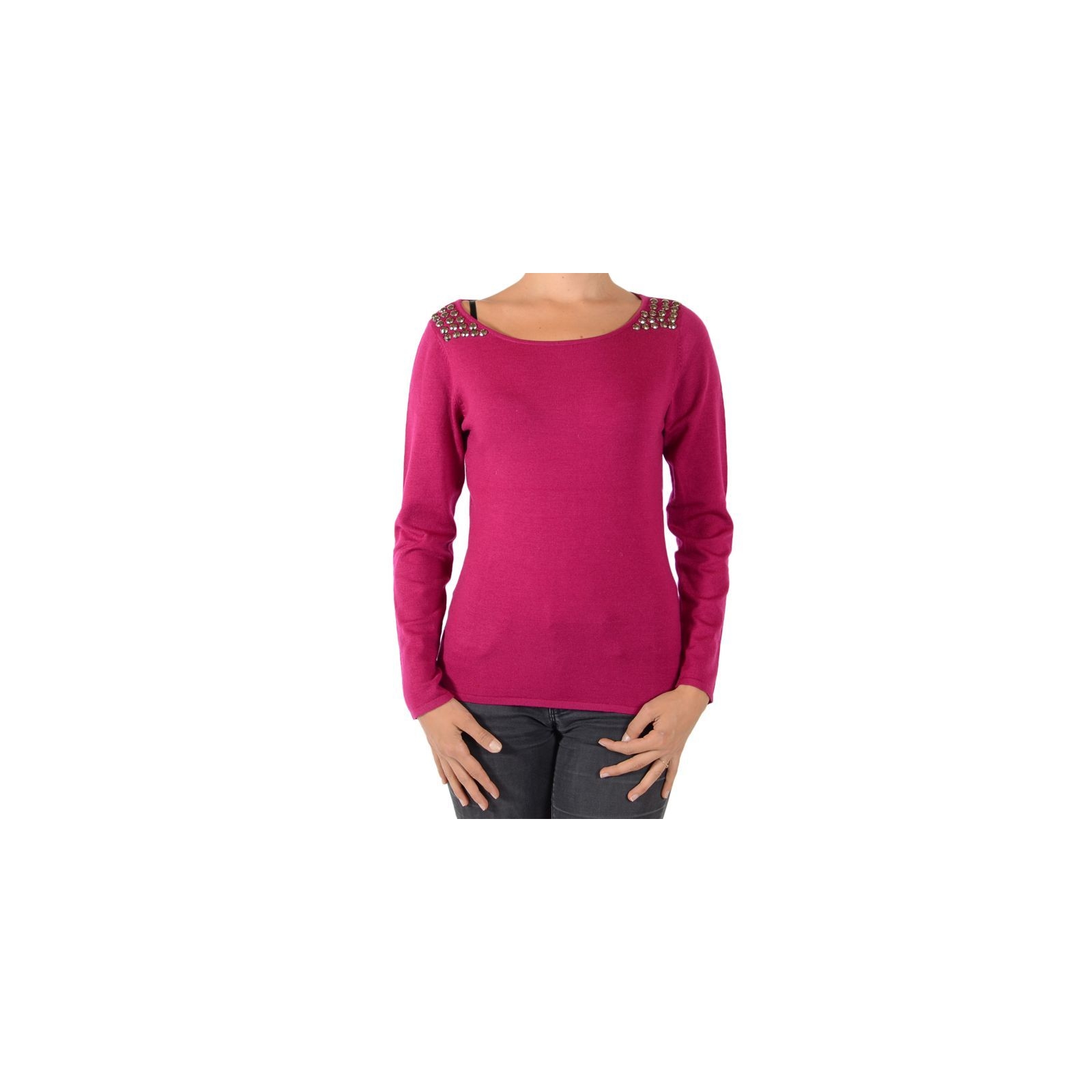 Pull Pascal Morabito Avec Coffret Cadeau PMF 903 Prune
