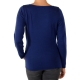 Pull Pascal Morabito Avec Coffret Cadeau PMF 903 Navy
