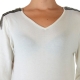 Pull Pascal Morabito Avec Coffret Cadeau PMF 915 Ivoire