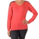 Pull Pascal Morabito Avec Coffret Cadeau PMF 915 Corail