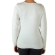 Pull Pascal Morabito Avec Coffret Cadeau PMF 904 Ivoire