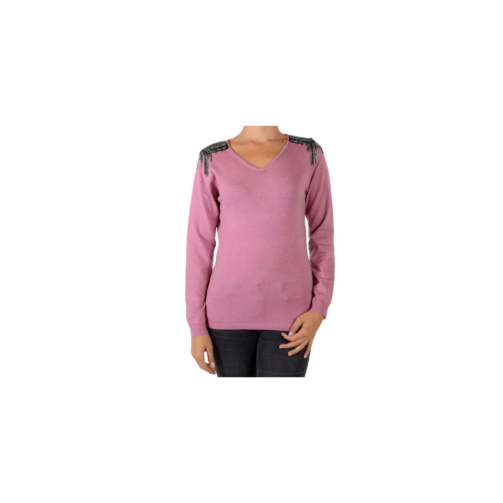 Pull Pascal Morabito Avec Coffret Cadeau PMF 912 Rose