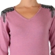 Pull Pascal Morabito Avec Coffret Cadeau PMF 912 Rose