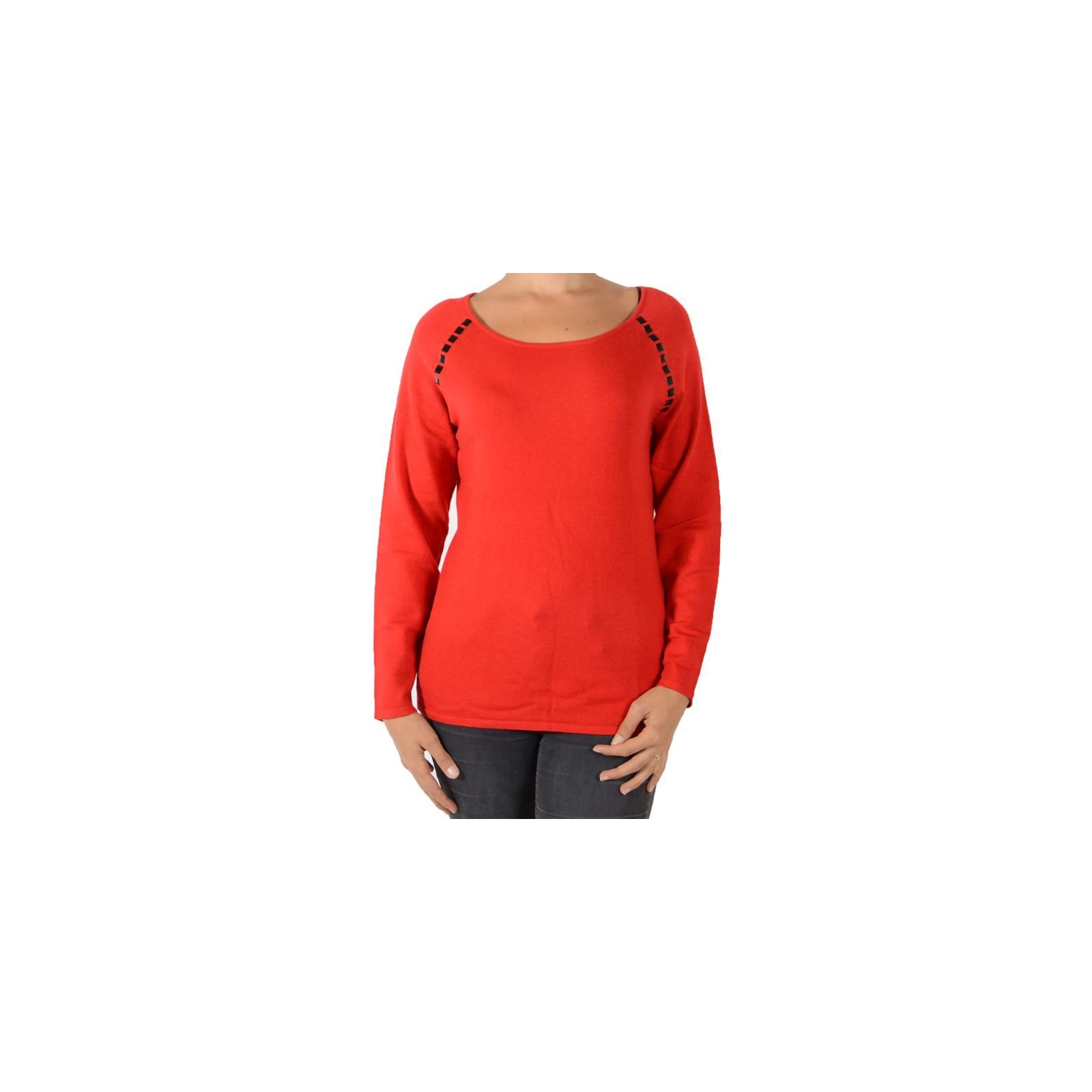 Pull Pascal Morabito Avec Coffret Cadeau PMF 906 Rouge