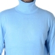 Pull Pascal Morabito Touché Cachemire PMH 12 Bleu Ciel