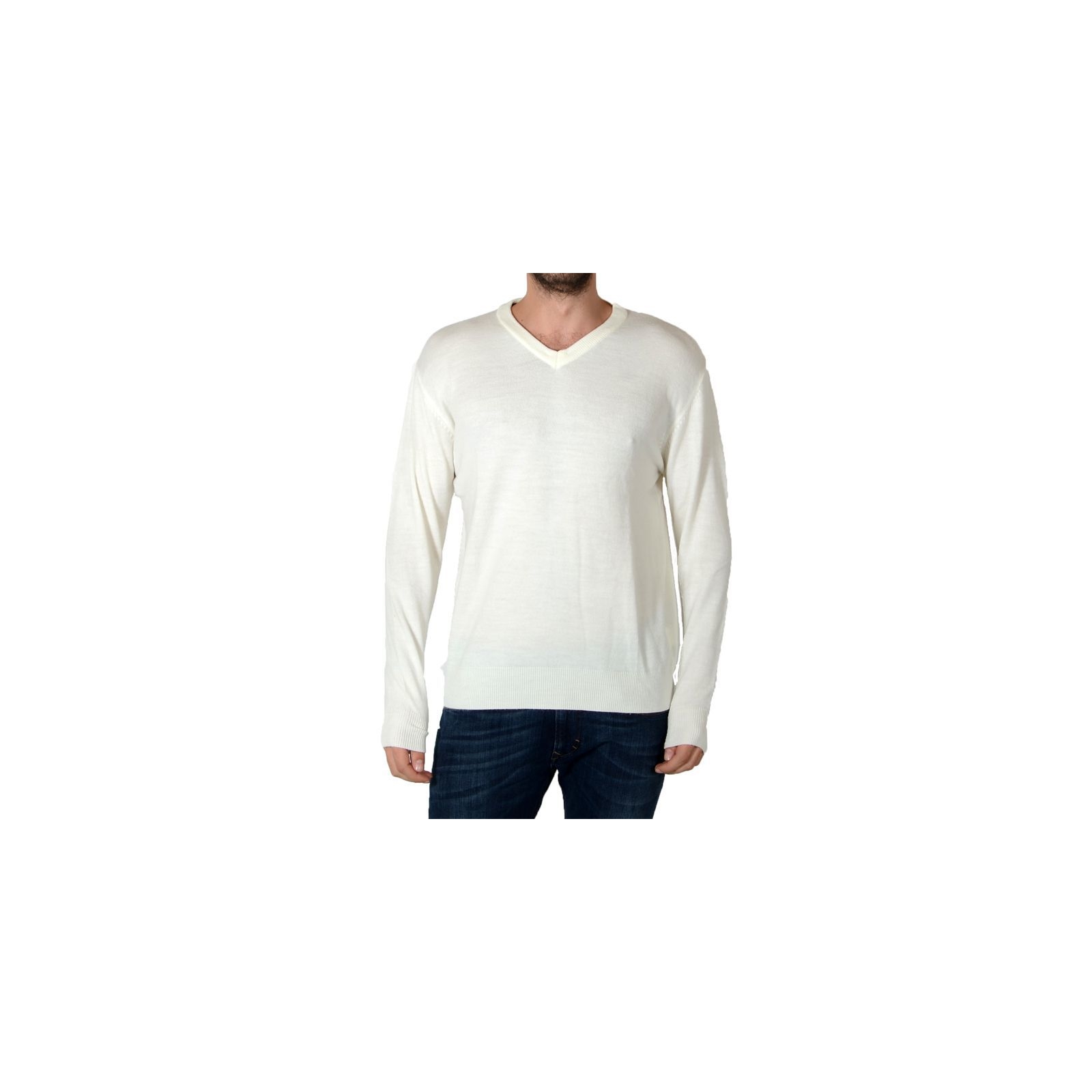 Pull Pascal Morabito Touché Cachemire PMH 09 Ecru