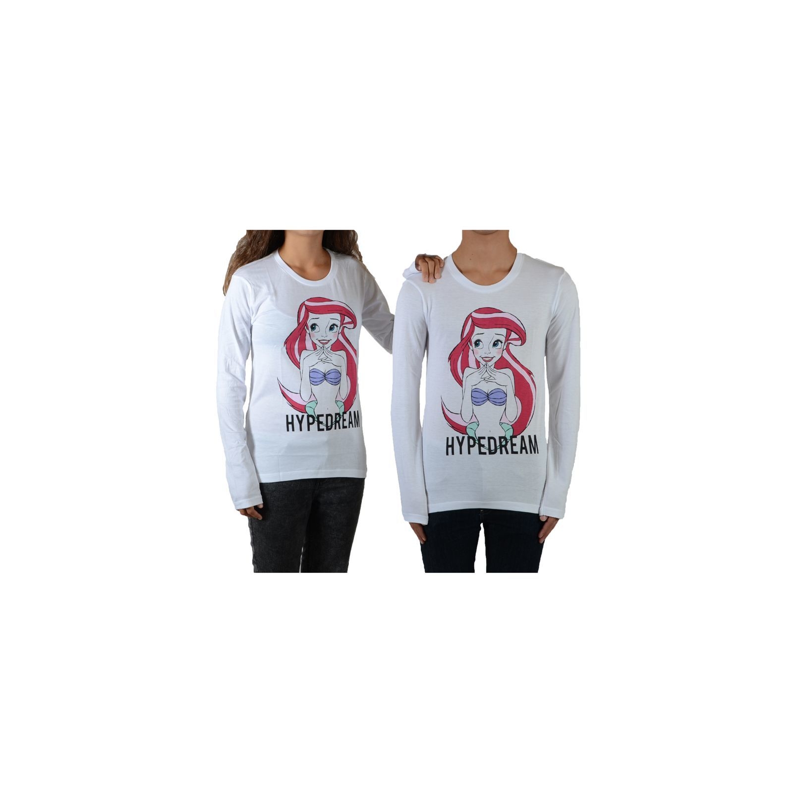 Tee Shirt Little Eleven Paris Rariel LS Mixte (Garcon / Fille) Blanc