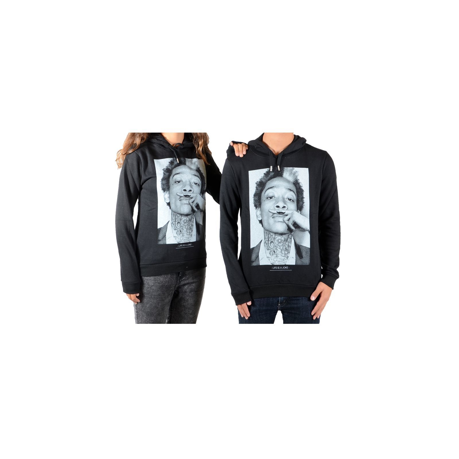 Sweat Little Eleven Paris Wizka2 HC Mixte (Garcon / Fille) Noir