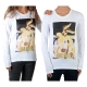 Tee Shirt Little Eleven Paris Bling LS Mixte (Garçon / Fille) Blanc