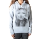 Sweat Little Eleven Paris Kate Moss HC Mixte (Garçon / Fille) Gris Chiné