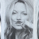 Sweat Little Eleven Paris Kate Moss HC Mixte (Garçon / Fille) Gris Chiné