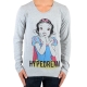 Tee Shirt Little Eleven Paris Reige LS Mixte (Garçon / Fille) Gris Chiné