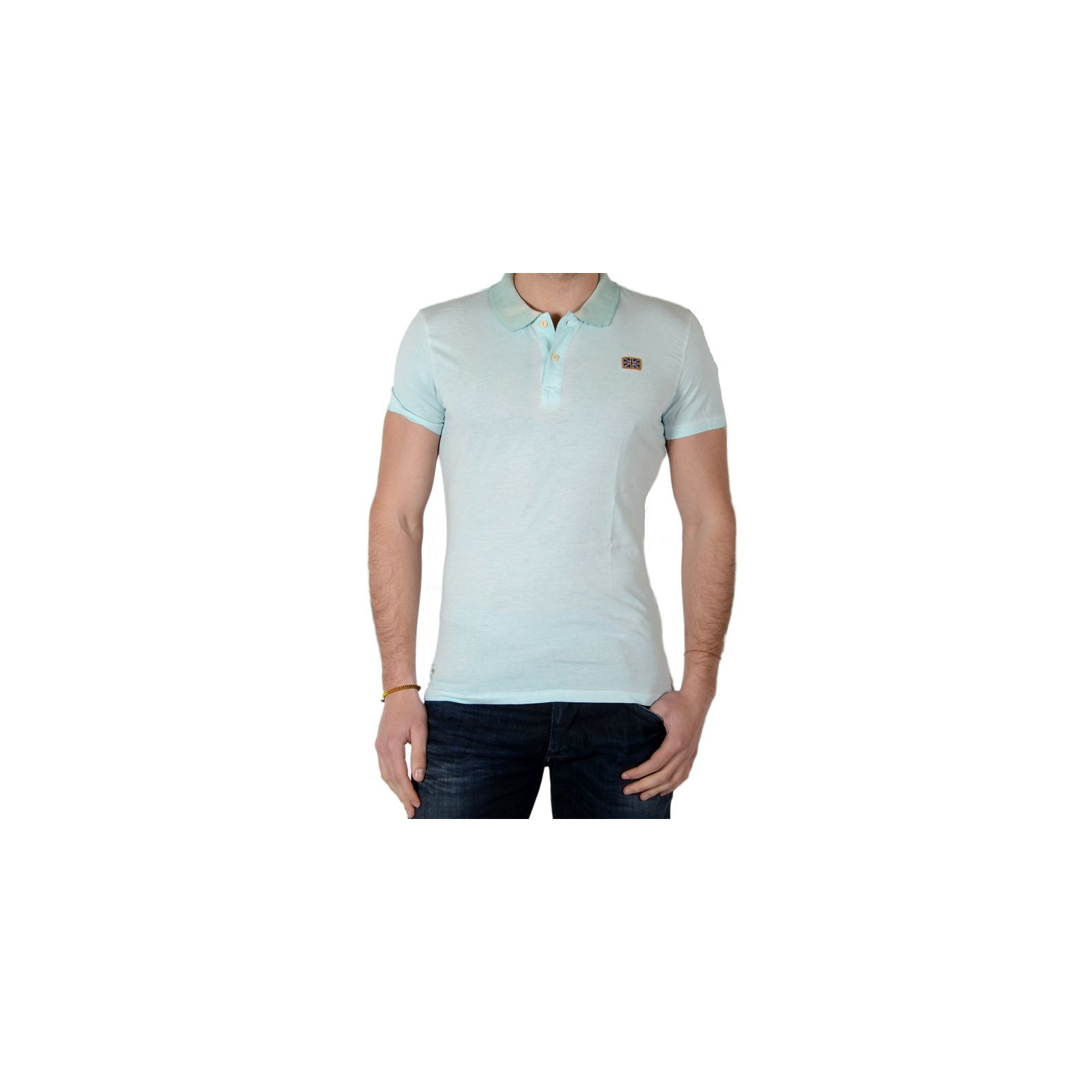 Polo Pepe Jeans Nicholls PM540544 Bleu Glass 509