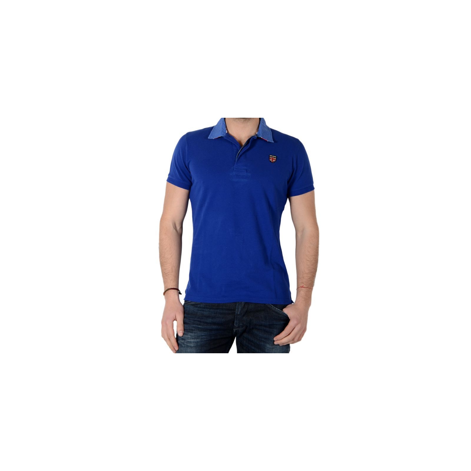 Polo Pepe Jeans Esteban PM540411 Bleu Navy 595