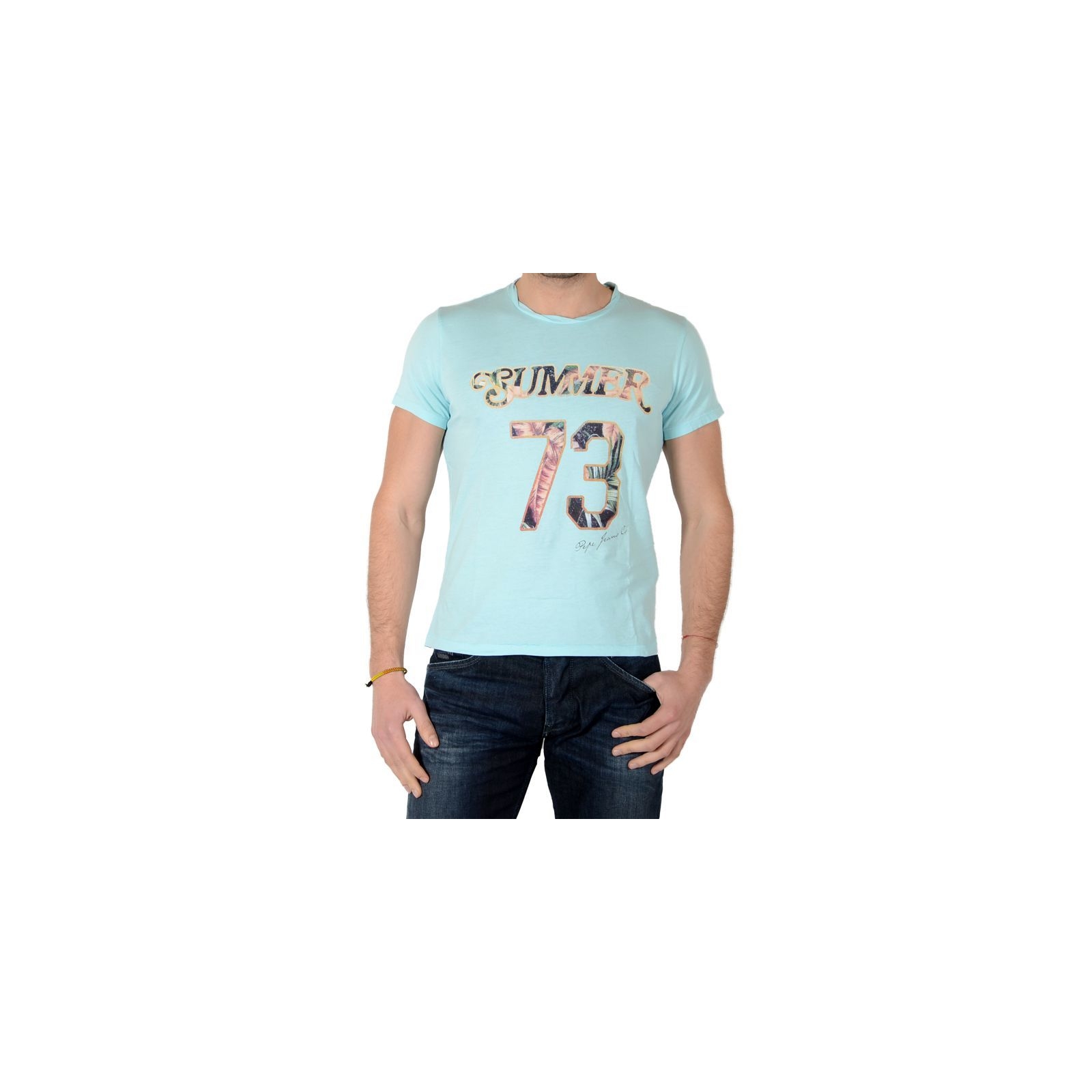 Tee Shirt Pepe Jeans Andino PM502157 Pale Bleu 506