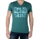 Tee Shirt Pepe Jeans Martin PM502191 Vert Woods 671