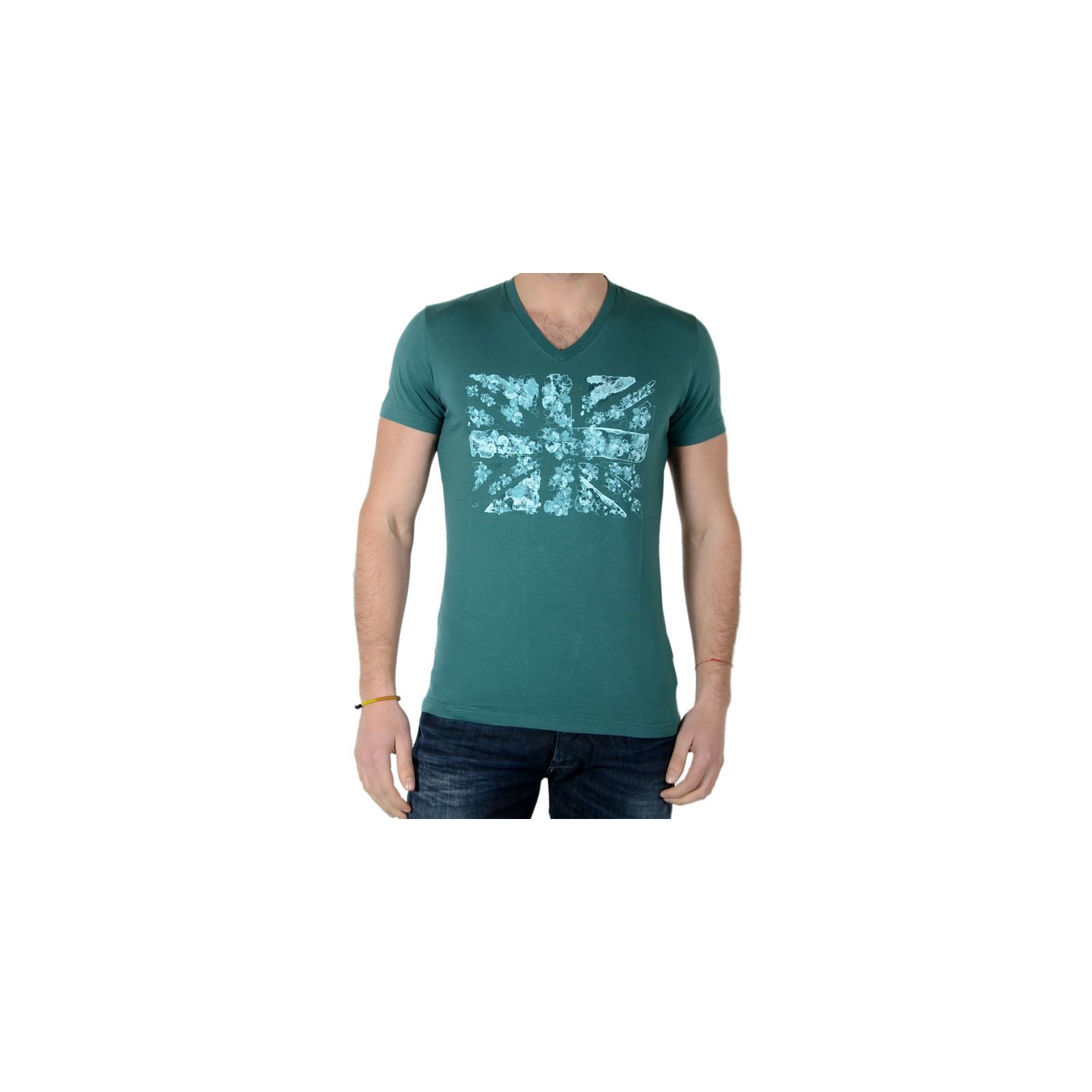 Tee Shirt Pepe Jeans Martin PM502191 Vert Woods 671