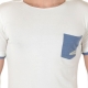 Tee Shirt Japan Rags Caska Blanc Off